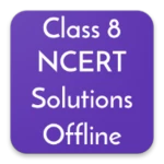 class 8 ncert solutions android application logo